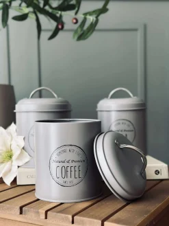 Opbevaringskrukker 3 stk - Mocca