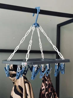 Ophæng med klemmer - Blue