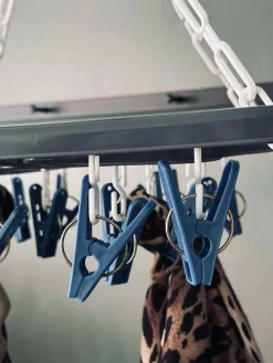 Ophæng med klemmer - Blue