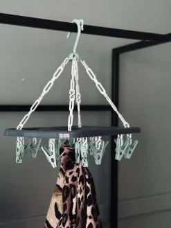 Ophæng med klemmer - Green