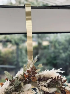 Ophæng til dørkrans - Guld