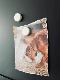 Opslagstavle - Kombi med hessian og kridt