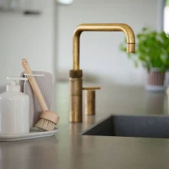 Opvaskesæt - 4 dele - Hvid