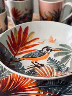 Pasta / suppe skål Boho Mix