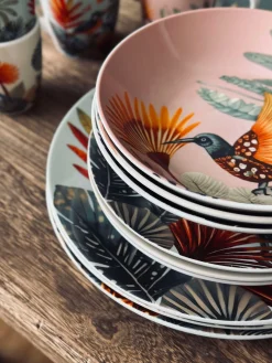 Pasta / suppe skål Boho Mix