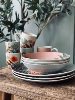 Pasta / suppe skål Boho Mix