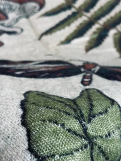 Plaid - Mushroom grøn / natur