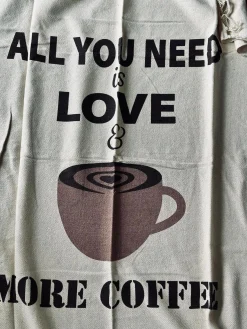 Plaid recycling bomuld - Coffee