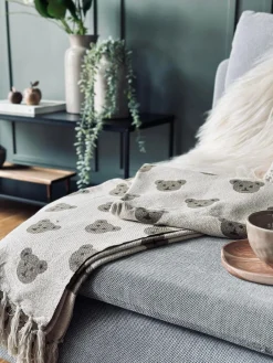 Plaid recycling bomuld - Teddy