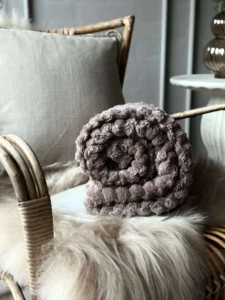 Plaid SUPER SOFT - Taupe