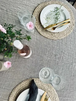 Plaid vævet med kork – Nature mix