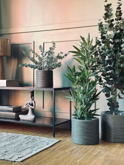 Plantekurv Grå - Sæt af 3 stk.