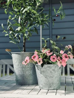 Plantespand - Zink small