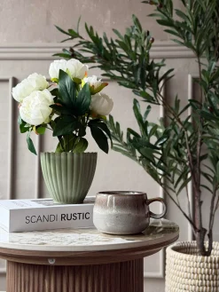 Potte i beton look - Lille Grøn