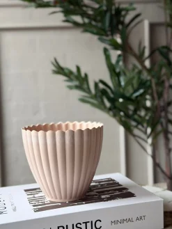 Potte i beton look - Lille Rosa