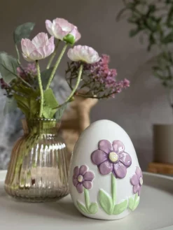 Påskeæg - purple flower