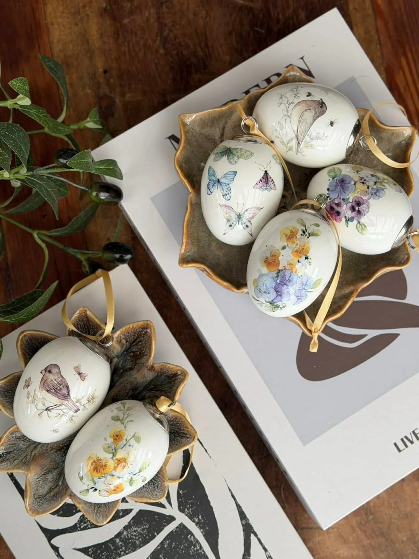 Påskeæg porcelæn - MIX