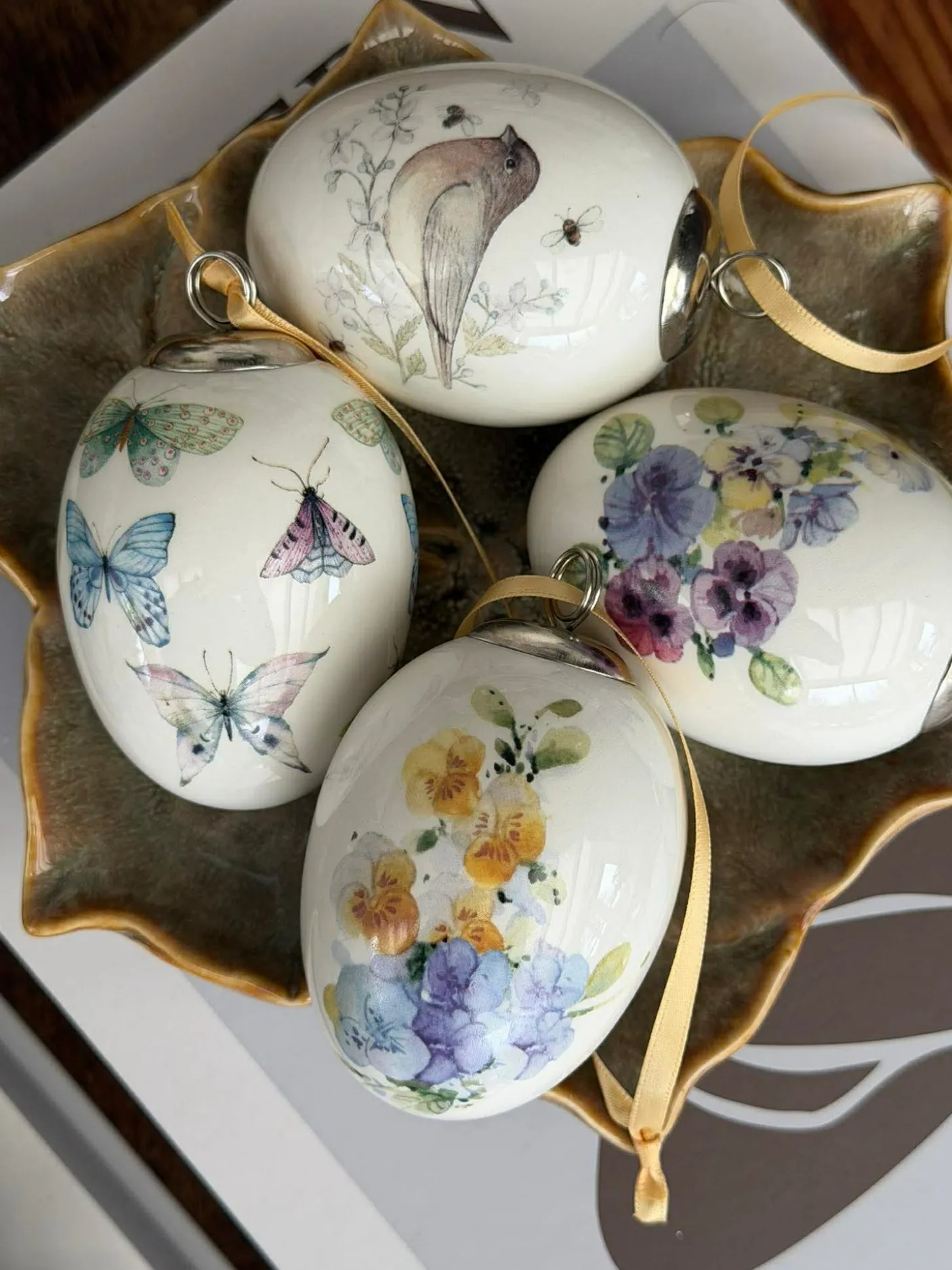 Påskeæg porcelæn - MIX