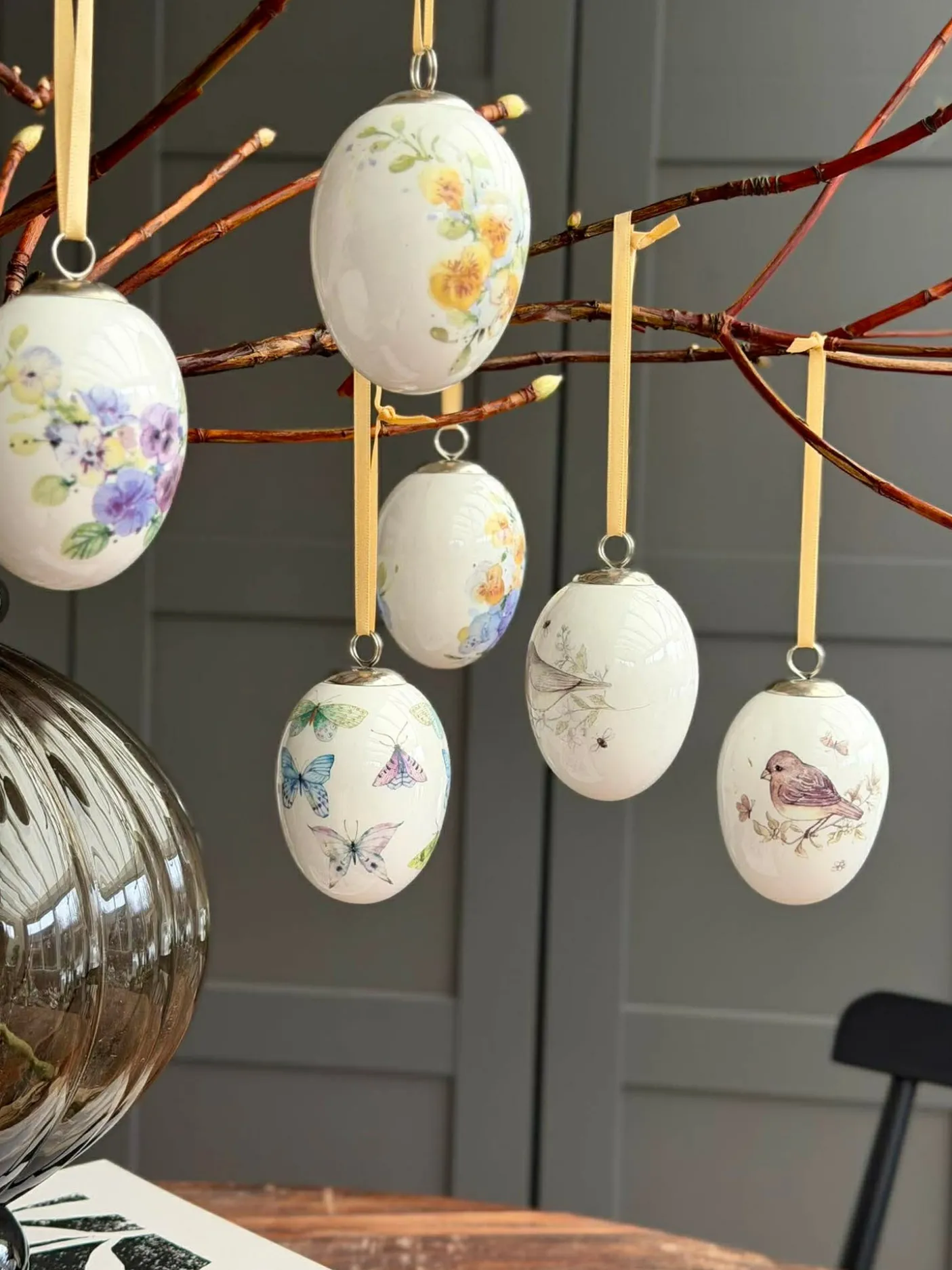 Påskeæg porcelæn - MIX