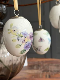 Påskeæg porcelæn - MIX