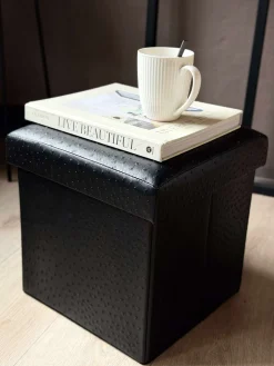 Puf med opbevaring - Lille