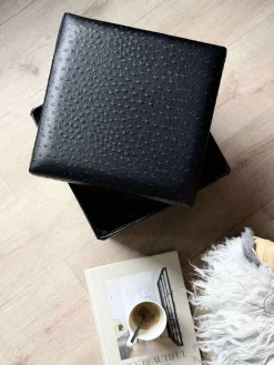 Puf med opbevaring - Lille