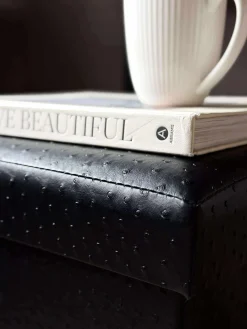 Puf med opbevaring - Lille