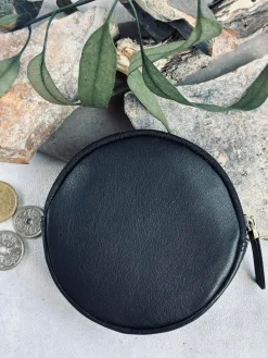 Pung i Sort læder