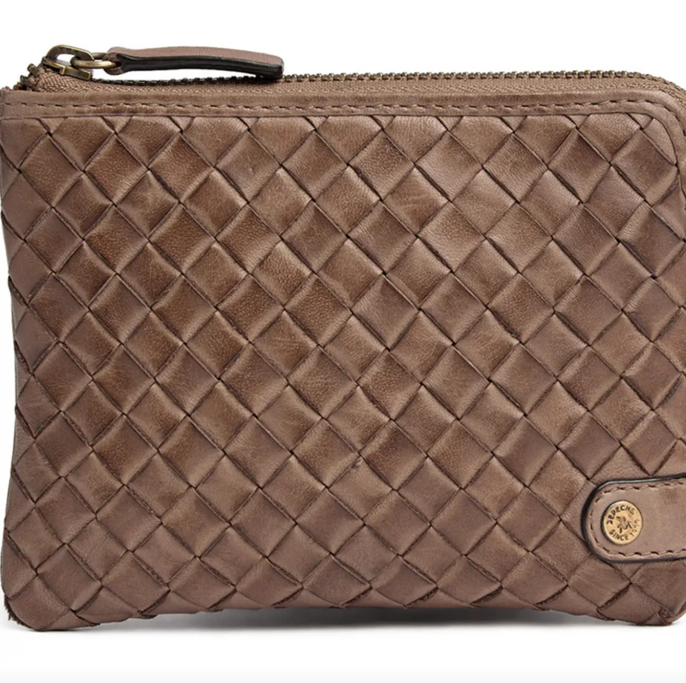 Pung Sofya - Håndflettet Dark Taupe