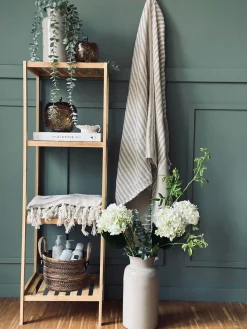 Reol med 4 hylder - Bambus