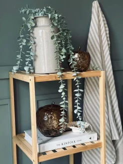 Reol med 4 hylder - Bambus