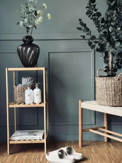 Reol med 3 hylder - Bambus