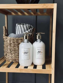 Reol med 3 hylder - Bambus