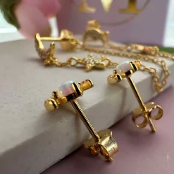 Øreringe Alva - Dobbelt sæt Sterling silver