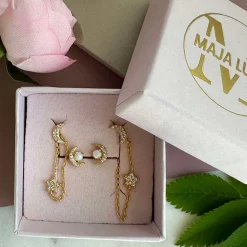 Øreringe Alva - Dobbelt sæt Sterling silver