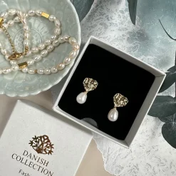 Øreringe Anya – forgyldt