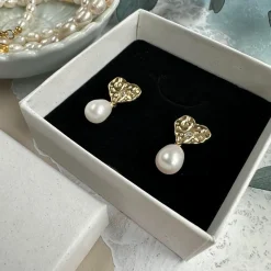 Øreringe Anya – forgyldt