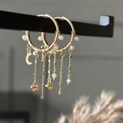 Øreringe ARLET - Forgyldt