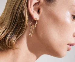 Øreringe ARLET - Forgyldt