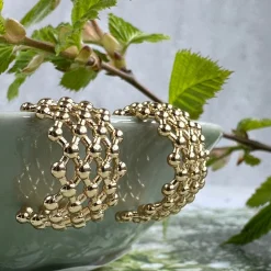 Øreringe Billie – Forgyldt