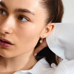 Øreringe CHARMAINE forgyldt