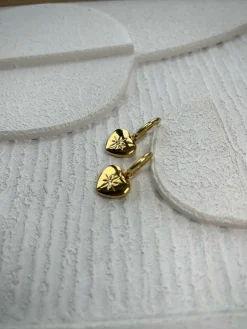 Øreringe Eliah – Forgyldt