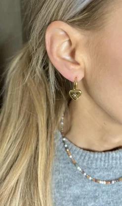 Øreringe Eliah – Forgyldt