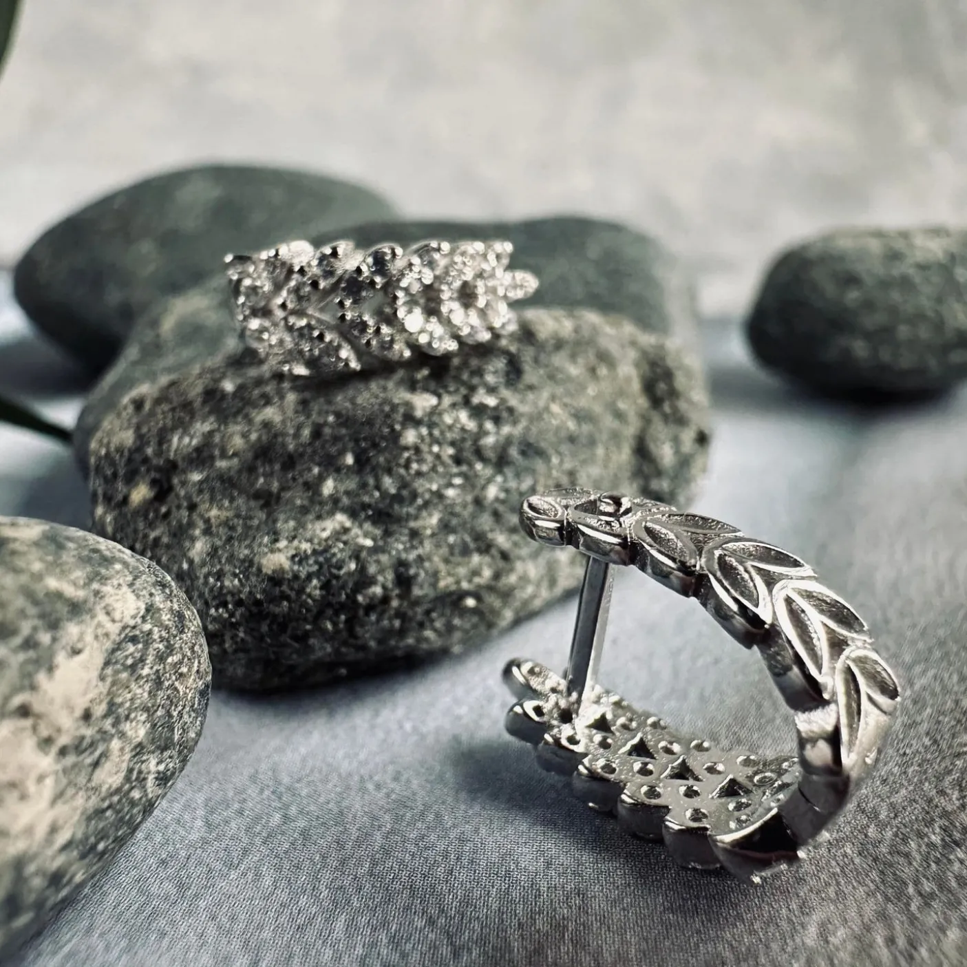 Øreringe Emily Sterling sølv