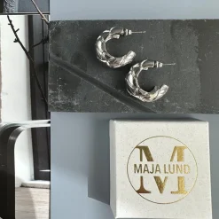 Øreringe Florence sølvbelagt