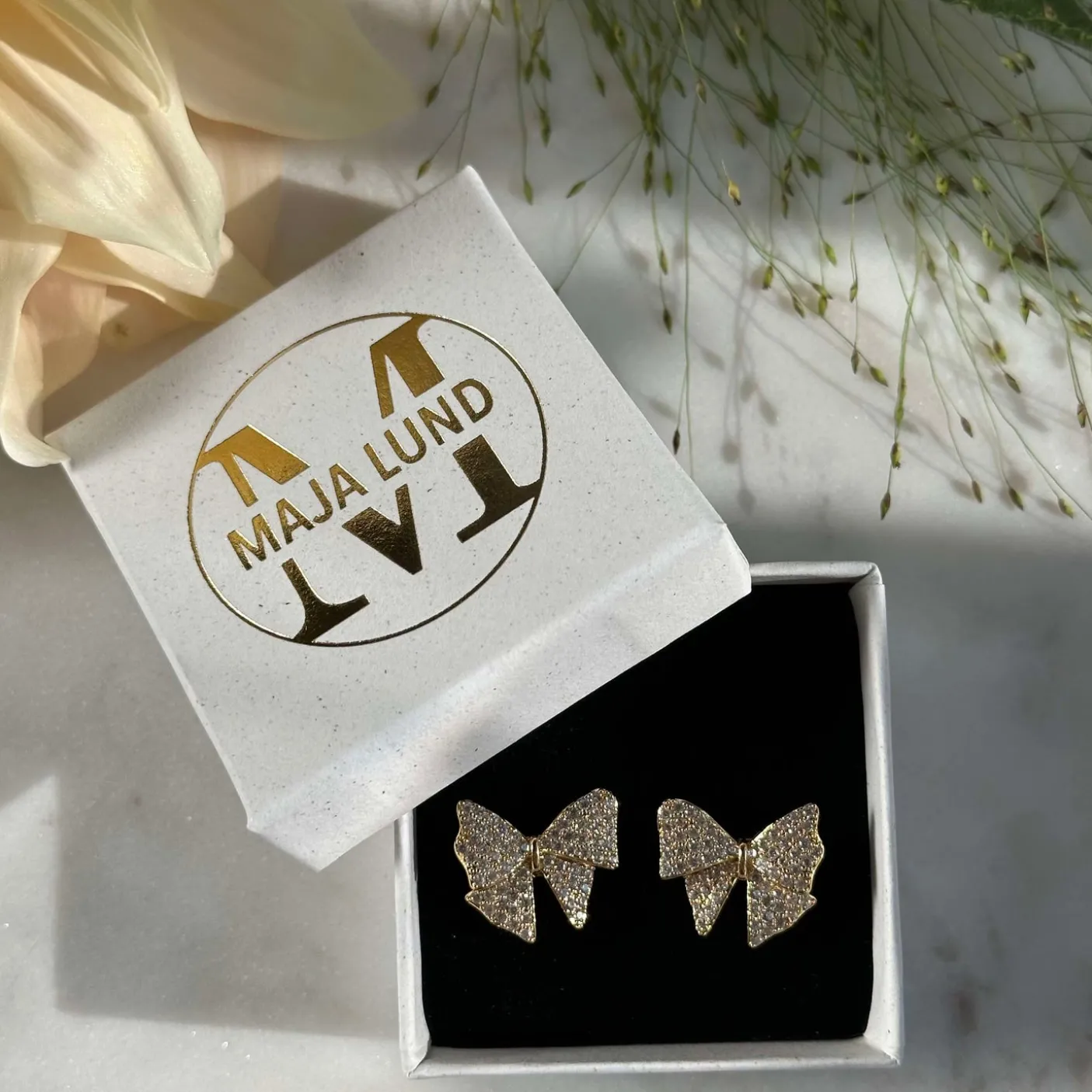 Øreringe Ingrid Sløjfer