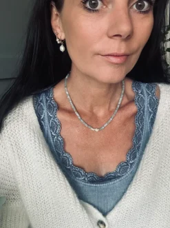 Øreringe Kirstin – Forgyldt Sterling sølv