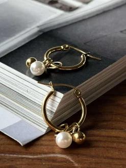 Øreringe Marina - Forgyldt