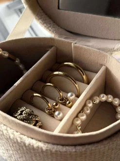 Øreringe Marina - Forgyldt