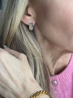 Øreringe MARITA - Bicolour